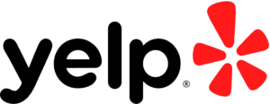 Red asterisk-shaped design