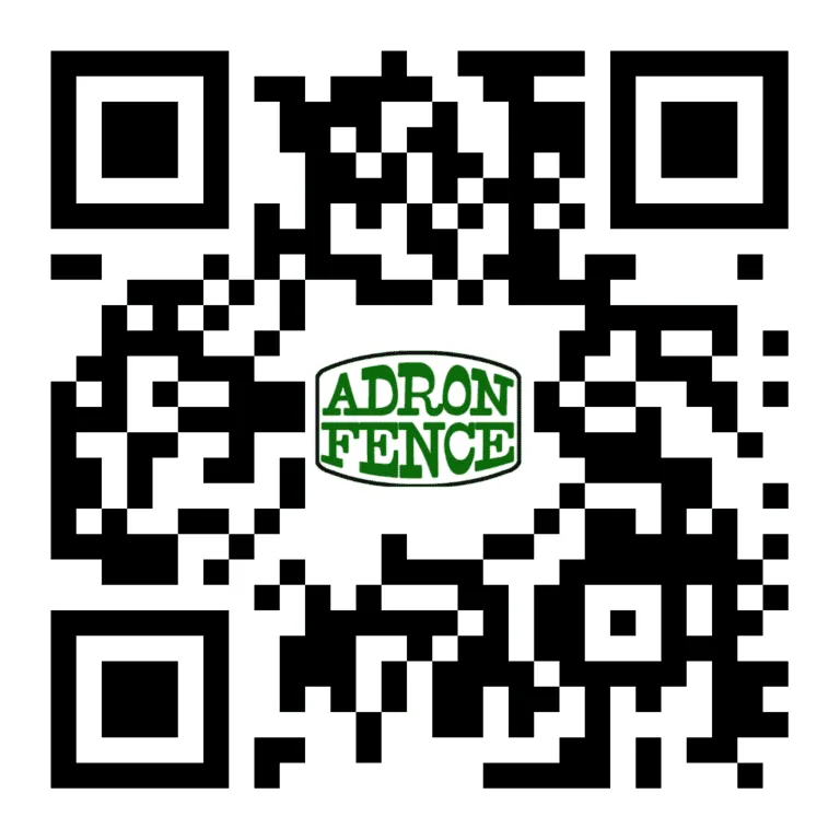 Adron Fence QR code design